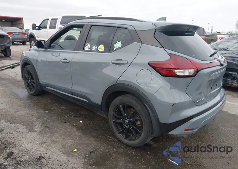 2022 Nissan Kicks Sr Xtronic Cvt из США, поврежденный, VIN 3N1CP5DV1NL516506